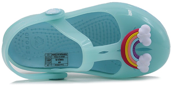 (PS) Crocs Kecil Crocs Kasut Tumit Rata Luar Sukan Biru Ais Sandal 205534-4O9 Lookbook (PS) Crocs Kecil Crocs Kasut Tumit Rata Luar Sukan Biru Ais Sandal 205534-4O9