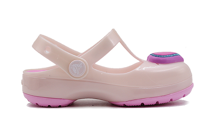 Order (Preschool) Crocs Small Crocs Pink Sandals 205534-6PI