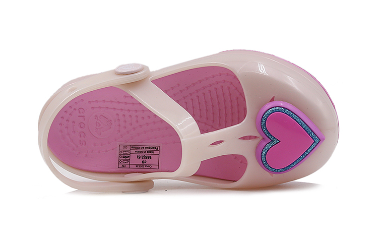Shop (Preschool) Crocs Small Crocs Pink Sandals 205534-6PI