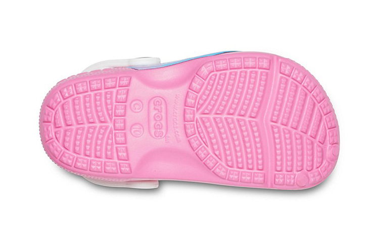 Sizing (Preschool) Crocs Small Crocs Spot Rose Pink Sandals 206272-669
