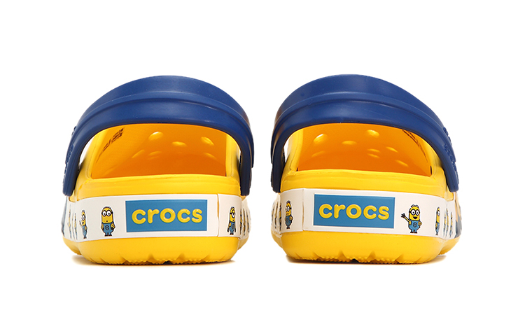 Shop 幼兒Crocs歡樂學院小黃人小可樂可樂 沙灘洞洞鞋 黃色