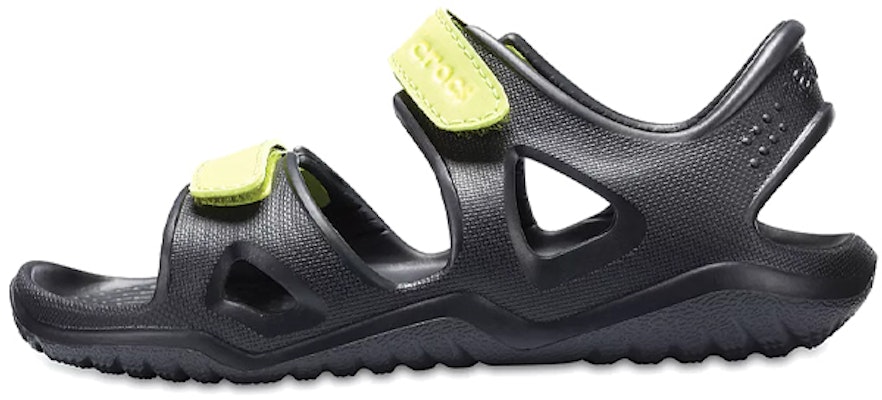 (Preschool) Crocs Swiftwater River Sandal 'Black' 204988-09W Buy (Preschool) Crocs Swiftwater River Sandal 'Black' 204988-09W