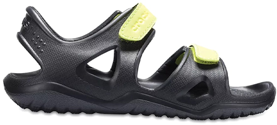 (Preschool) Crocs Swiftwater River Sandal 'Black' 204988-09W Order (Preschool) Crocs Swiftwater River Sandal 'Black' 204988-09W