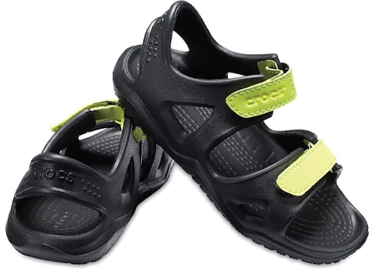 (Preschool) Crocs Swiftwater River Sandal 'Black' 204988-09W Shop (Preschool) Crocs Swiftwater River Sandal 'Black' 204988-09W