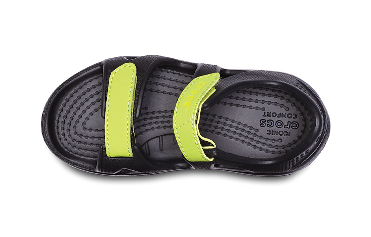 Purchase (Preschool) Crocs Swiftwater River Sandal 'Black' 204988-09W
