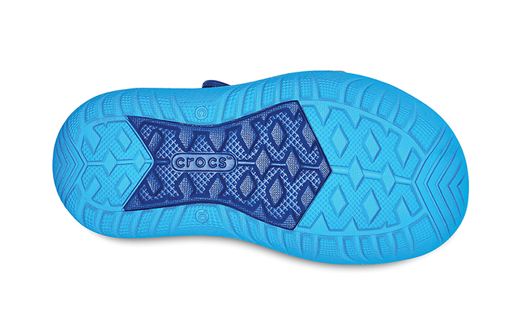 Sizing (Preschool) Crocs Swiftwater Sandal 'Blue' 204989-4GX
