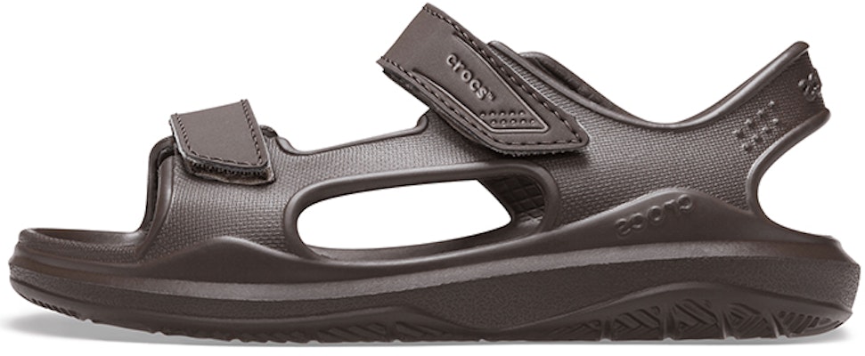 (Preschool) Crocs Swiftwater Sandal 'Brown Velcro' 206267-22Y Buy (Preschool) Crocs Swiftwater Sandal 'Brown Velcro' 206267-22Y