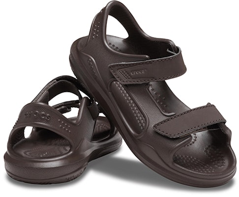 (Preschool) Crocs Swiftwater Sandal 'Brown Velcro' 206267-22Y Shop (Preschool) Crocs Swiftwater Sandal 'Brown Velcro' 206267-22Y