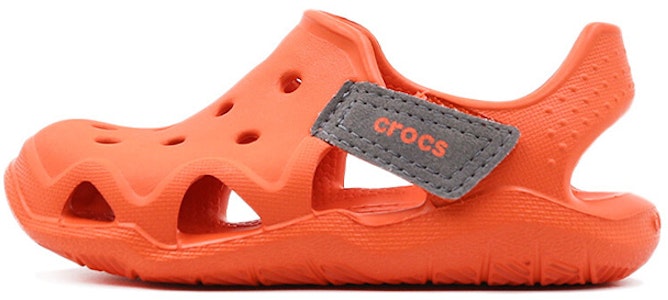 (PS) Crocs Swiftwater 凉鞋 "橙色" 204021-817 Buy (PS) Crocs Swiftwater 凉鞋 "橙色" 204021-817