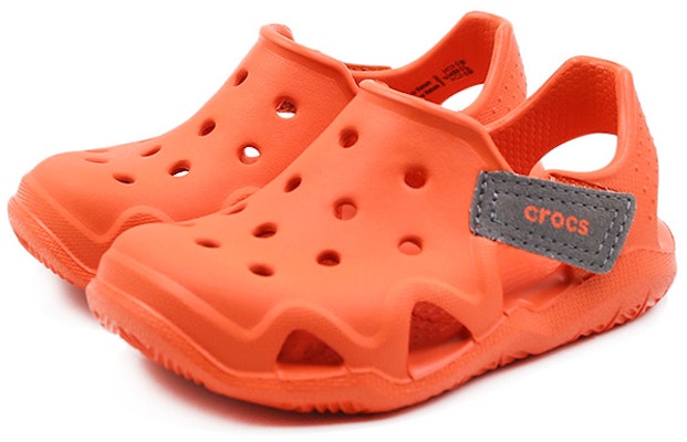 (Preschool) Crocs Swiftwater Sandal 'Orange' 204021-817 Lookbook (Preschool) Crocs Swiftwater Sandal 'Orange' 204021-817