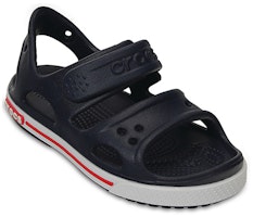 (PS) Sandalias Planas Deportivas Crocs Velcro Azul Marino 14854-462 Lookbook (PS) Sandalias Planas Deportivas Crocs Velcro Azul Marino 14854-462