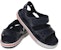 (PS) Sandal Crocs Velcro Sukan Biru Tua Rata 14854-462