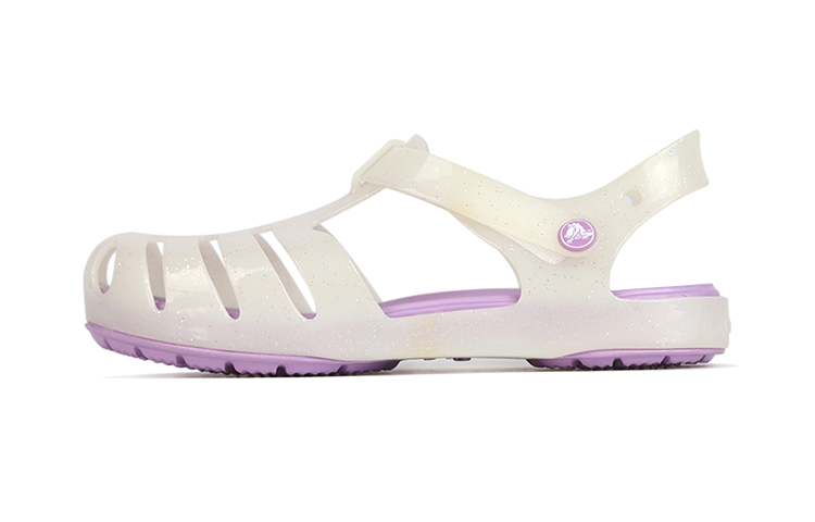 (Preschool) Crocs White Sandals 204035-100