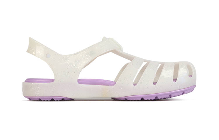 Order (Preschool) Crocs White Sandals 204035-100