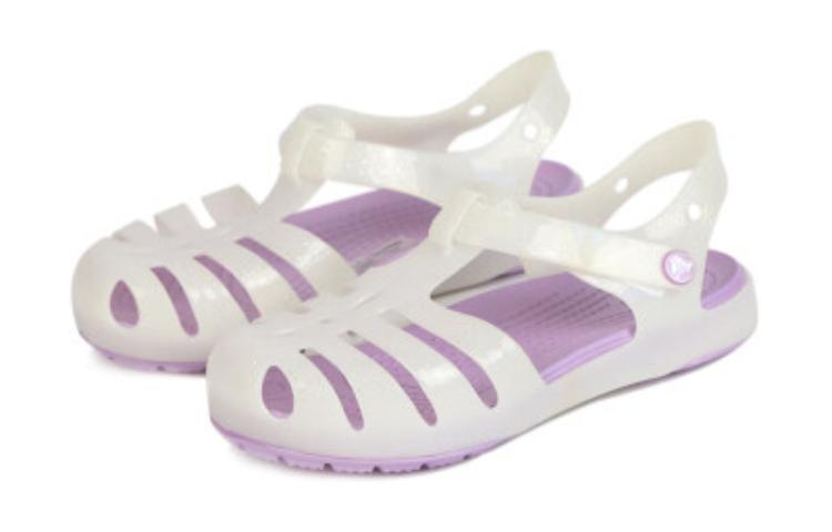 Lookbook (Preschool) Crocs White Sandals 204035-100