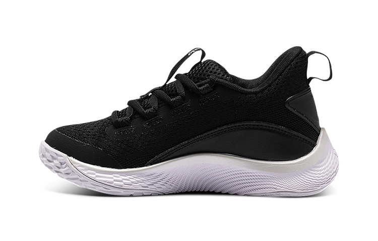 (Preschool) Curry Flow 8 'Black White' 3023528-002