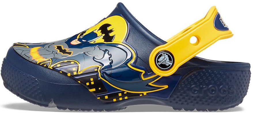 (Preschool) DC Comics x Crocs Classic Clog 'Fun Lab - Batman Patch' 207470-410 Buy (Preschool) DC Comics x Crocs Classic Clog 'Fun Lab - Batman Patch' 207470-410
