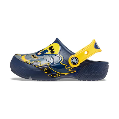 (PS) DC Comics Crocs Classic Clog 'Fun Lab - Batman Patch'