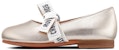 (Preschool) Dior ' Ballet Flat 'Gold' 0SBS35SHOS_Y296