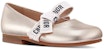 (Preschool) Dior ' Ballet Flat 'Gold' 0SBS35SHOS_Y296