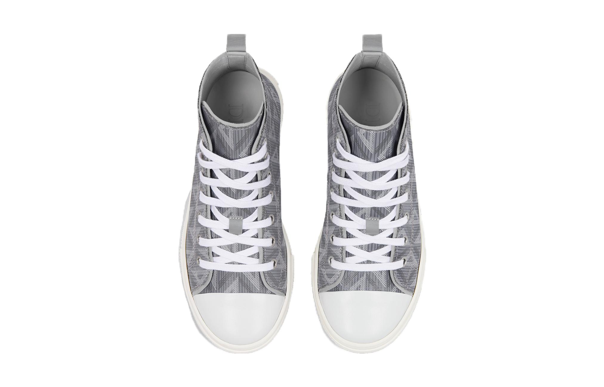 Lookbook (PS) Dior B23 Tinggi 'Abu-Abu' 4SBS21SHOA_Y912