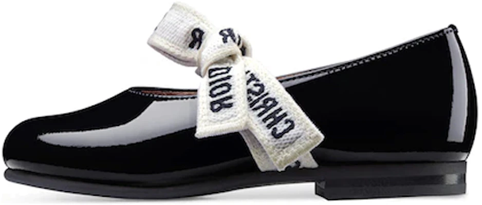 (Preschool) Dior Black 'Miss B Ballet Flats' 0SBS35SHOA_Y900 Buy (Preschool) Dior Black 'Miss B Ballet Flats' 0SBS35SHOA_Y900