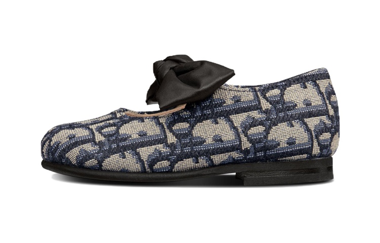 (Preschool) Dior Canvas 'Oblique Print - Beige Blue' 2WBS31SHOY_Y38I