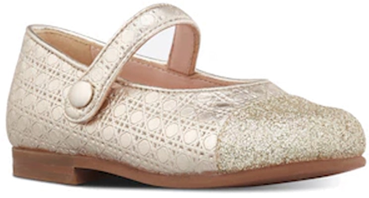 (Preschool) Dior Lambskin Ballet Flat 'Gold' 6ABS35SHOB_Y296 Order (Preschool) Dior Lambskin Ballet Flat 'Gold' 6ABS35SHOB_Y296