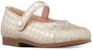 (Preschool) Dior Lambskin Ballet Flat 'Gold' 6ABS35SHOB_Y296