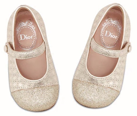 (Preschool) Dior Lambskin Ballet Flat 'Gold' 6ABS35SHOB_Y296 Lookbook (Preschool) Dior Lambskin Ballet Flat 'Gold' 6ABS35SHOB_Y296