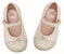 (Preschool) Dior Lambskin Ballet Flat 'Gold' 6ABS35SHOB_Y296