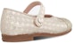 (Preschool) Dior Lambskin Ballet Flat 'Gold' 6ABS35SHOB_Y296
