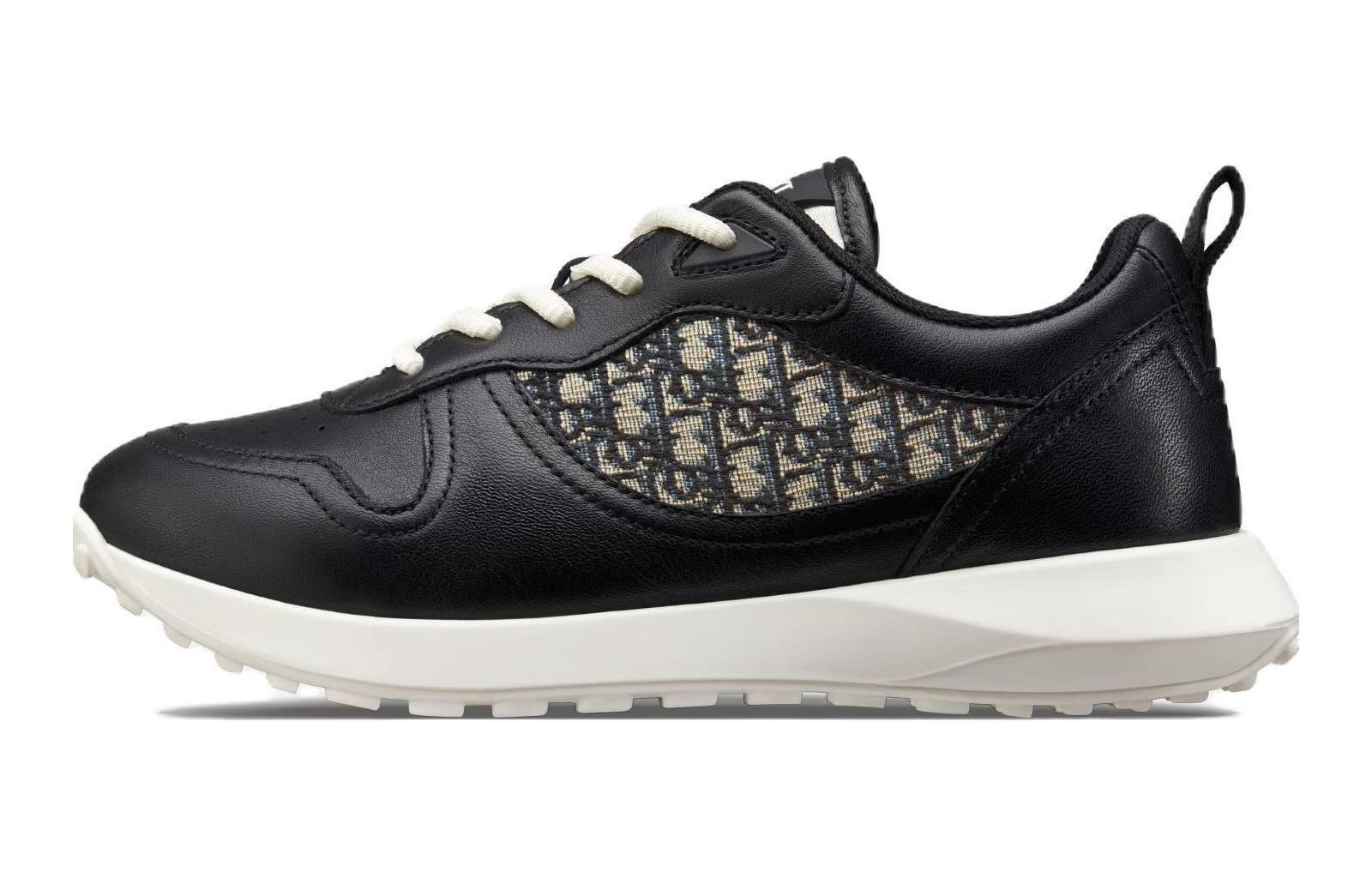 (Preschool) Dior Low-Top Running Shoes 'Beige Black' 3WBS25SHOB_Y900