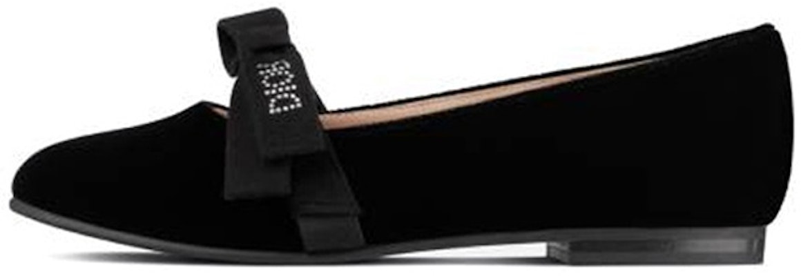 (Preschool) Dior Miss B 'Black Velvet Slip-On' 3SBS11SHOD_Y900 Buy (Preschool) Dior Miss B 'Black Velvet Slip-On' 3SBS11SHOD_Y900
