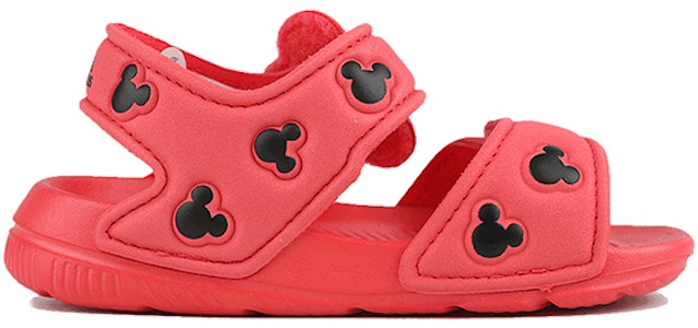(TD) 阿迪达斯x迪士尼M&M儿童红色凉鞋 '粉黑' BA9304 Order (TD) 阿迪达斯x迪士尼M&M儿童红色凉鞋 '粉黑' BA9304