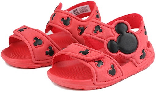 (TD) 阿迪达斯x迪士尼M&M儿童红色凉鞋 '粉黑' BA9304 Lookbook (TD) 阿迪达斯x迪士尼M&M儿童红色凉鞋 '粉黑' BA9304