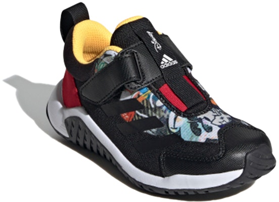 (Preschool) adidas Disney x adidas 4Uture Sport Mickey AC K 'Black White Red' FV4255 Lookbook (Preschool) adidas Disney x adidas 4Uture Sport Mickey AC K 'Black White Red' FV4255