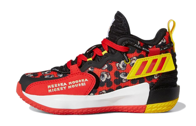 (Preschool) Disney x adidas Dame 7 EXTPLY J 'Mickey Mouse Club' S42810