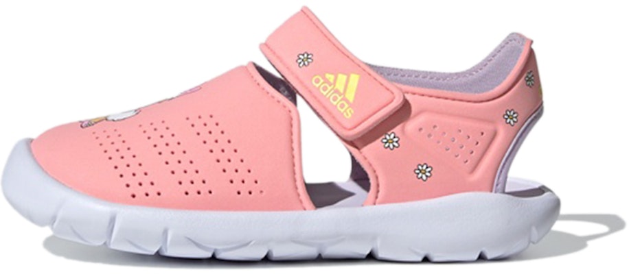 (Preschool) Disney x adidas FortaSwim Stripes 'Daisy Duck' FW6052 Buy (Preschool) Disney x adidas FortaSwim Stripes 'Daisy Duck' FW6052