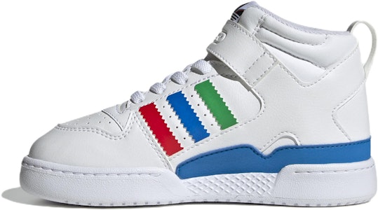 中童 Disney/迪士尼 x adidas originals Forum Mid 360 休閒 中筒 兒童板鞋 白藍 Buy 中童 Disney/迪士尼 x adidas originals Forum Mid 360 休閒 中筒 兒童板鞋 白藍