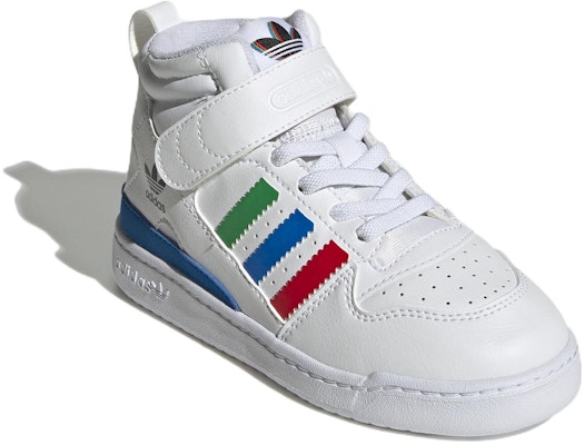 (Preschool) adidas originals Forum Mid 360 x Disney 'White Blue' GY9164 Lookbook (Preschool) adidas originals Forum Mid 360 x Disney 'White Blue' GY9164