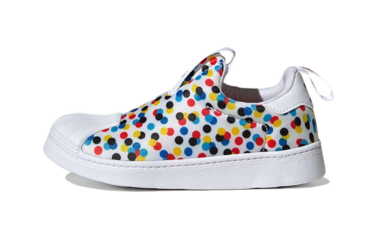 (PS) Disney adidas Superstar 360 Little Kid 'Mickey and Minnie Polka Dots'