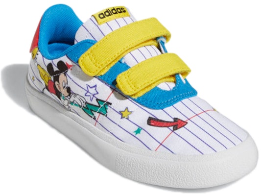 (Preschool) Disney x adidas Vulc Raid3r J 'Mickey Mouse' GZ3316 Lookbook (Preschool) Disney x adidas Vulc Raid3r J 'Mickey Mouse' GZ3316