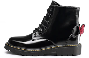 (Preschool) Disney x Dr. Martens Minnie Mouse 'Patent Black Embroidery' 20WDBL213-1600 (Preschool) Disney x Dr. Martens Minnie Mouse 'Patent Black Embroidery' 20WDBL213-1600