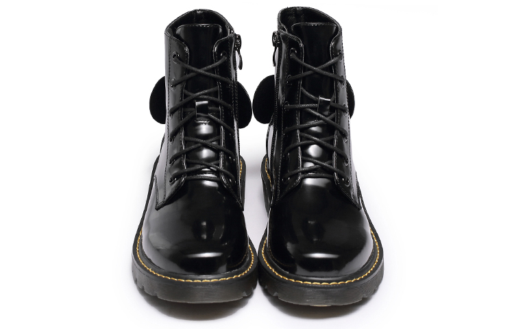 Purchase (Preschool) Disney x Dr. Martens Minnie Mouse 'Patent Black Embroidery' 20WDBL213-1600