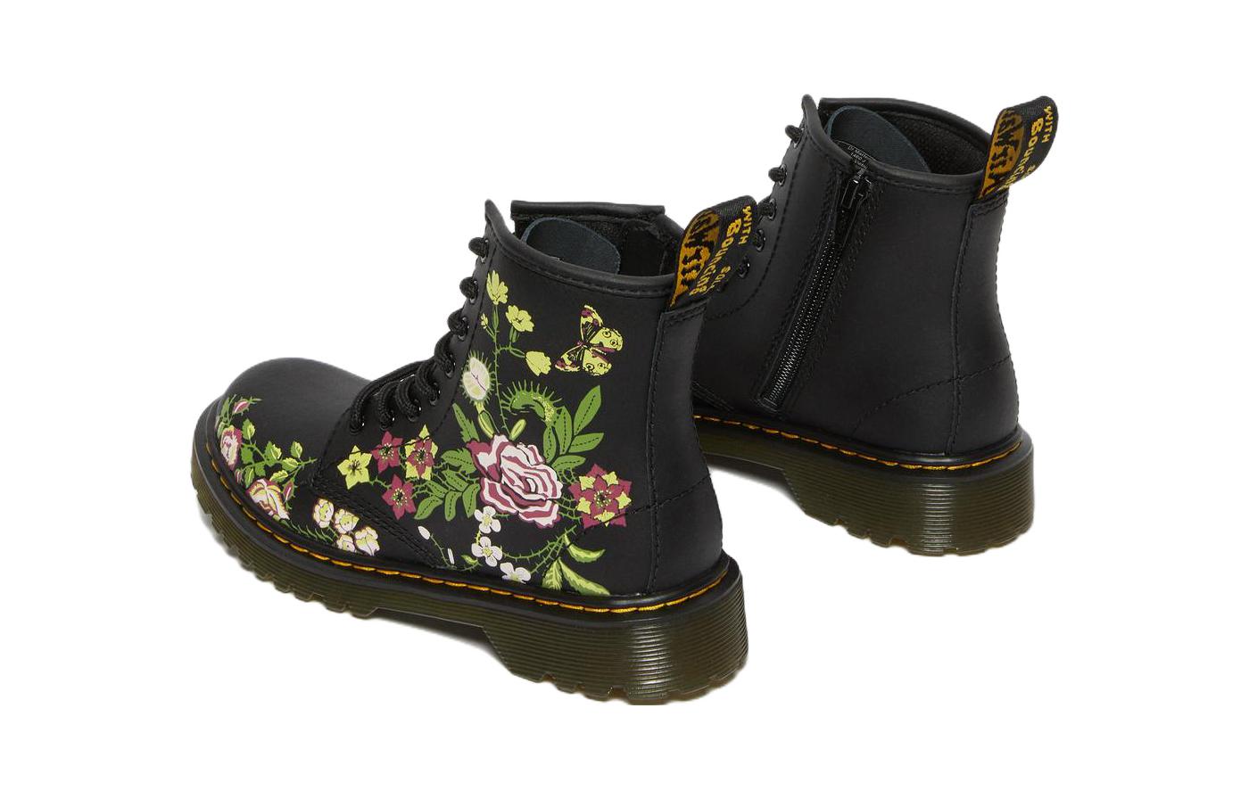 (PS) Dr. Martens 1460 'Black Floral Leather Lace-Up Boot' 圖 4