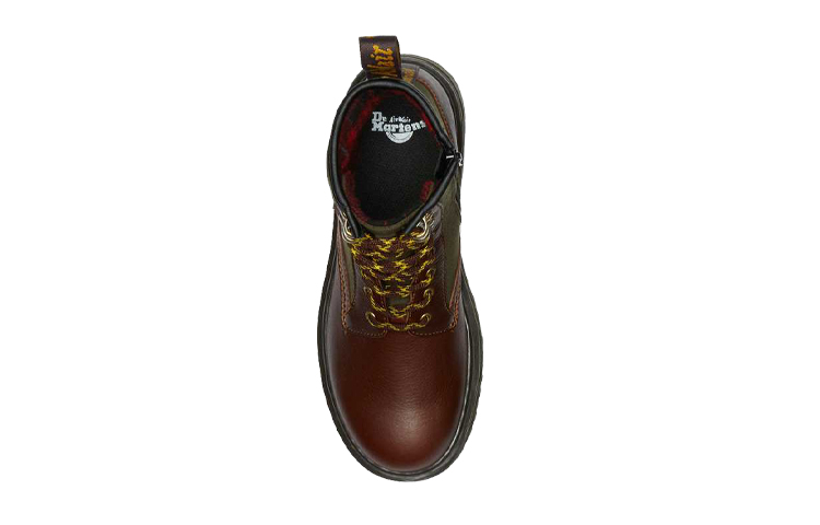 (PS) Dr. Martens 1460 Canvas Leather 'CMFT Lace-up Zip Boot in Brown' 圖 4