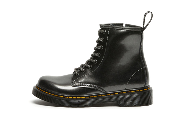 (Preschool) Dr. Martens 1460 Metallic Zipper 8 Martin boots Big Boys Black 27069029