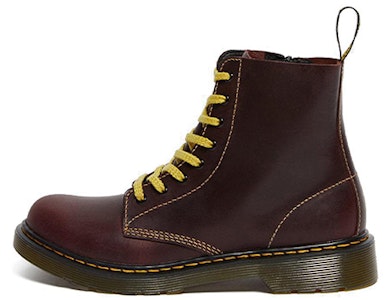 中童 Dr.Martens/馬丁博士 1460 Pablo 拉鍊馬丁靴 棕紅色 Buy 中童 Dr.Martens/馬丁博士 1460 Pablo 拉鍊馬丁靴 棕紅色