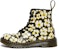 (PS) Dr. Martens 1460 Pansy Fayre But Martin-Hitam/Kuning 26613001